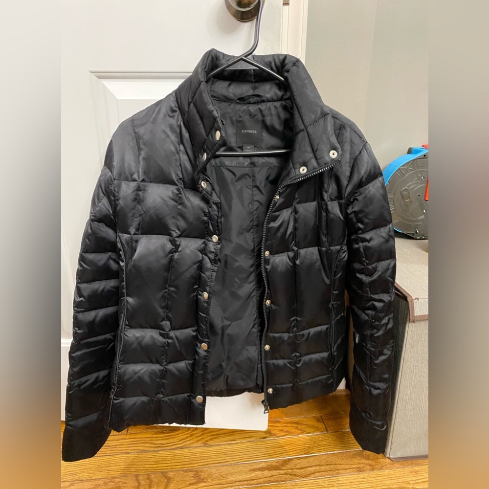 Express Womens Express Puffer Jacket